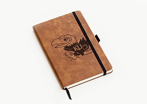 Kansas Jayhawks Laser Engraved Notepad - 8.25" x 5.25"
