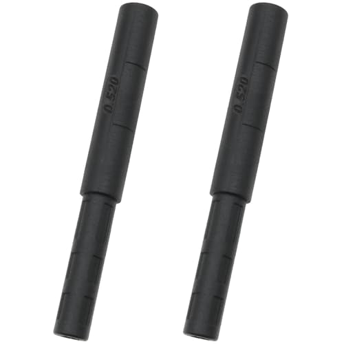 Golf Club Shaft Extension - 2PCS Carbon Fiber 0.52 Inch