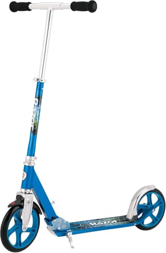 Kick Scooter for Kids 8+ - Razor A5 Lux with 8" Wheels - Blue