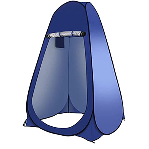 Blue Portable Pop-Up Privacy Tent for Outdoor Shower, Dressing, Camping