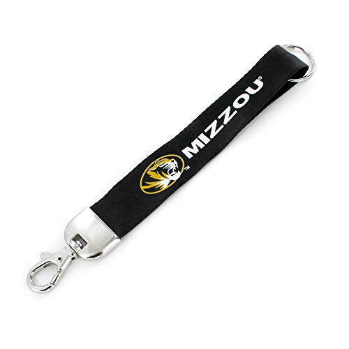 Deluxe Wristlet Keychain - Missouri Tigers Team Color