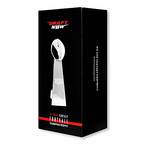 Fantasy Football Trophy - 14 Inch Chrome Replica Award