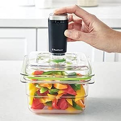FoodSaver Handheld Vacuum Sealer - Cordless Design for Zipper Bags & Containers | Model FS1120