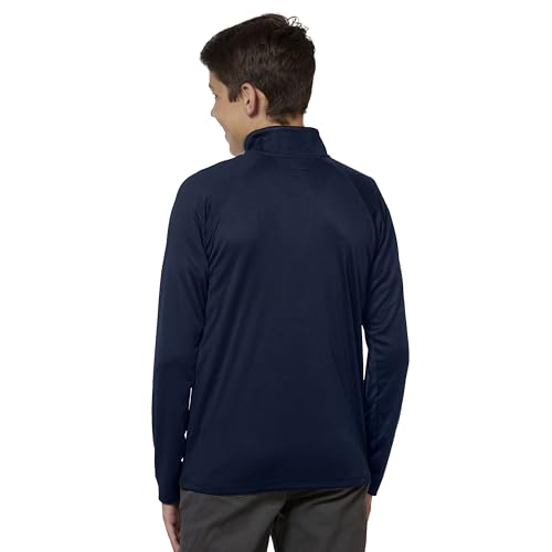 Michigan Wolverines Youth 1/4 Zip Pullover Wind Shirt - Small