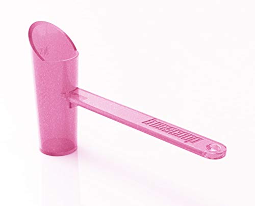 No Spill Water Bottle Scoop for Supplements - BPA Free Pink