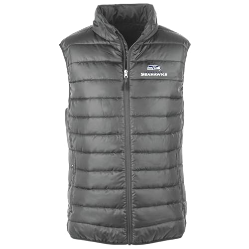 Men's Insulated Puffer Vest - NFL Alberta - Seattle Seahawks - X-Large