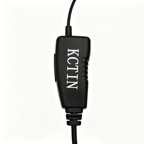 KCTIN 10pcs Walkie Talkie Earpieces Compatible with Baofeng Retevis H-777