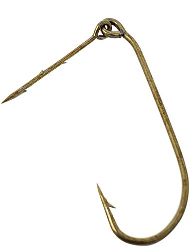 Keeper Hook 2.0 - Bronze Fishing Hook with Keeper Barb (KH5-2/0)