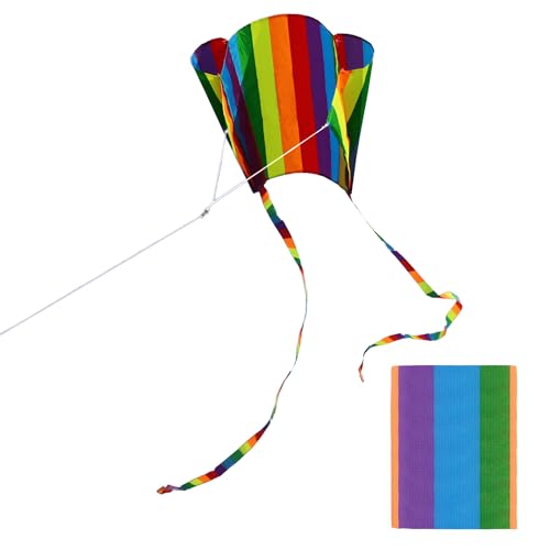 Easy Flyer Kite with Long Tail and String - Style 4