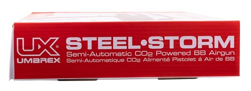 Umarex Steel-Storm .177 Caliber BB Gun Air Pistol , Black