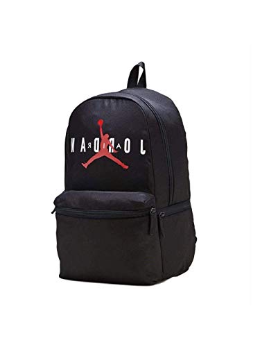Jordan Backpack - Black, One Size with 15" Laptop Sleeve