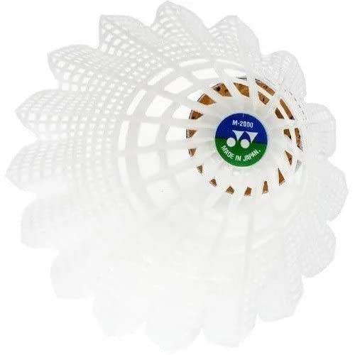 Mavis 2000 Nylon Shuttlecocks - Medium Speed, 1/2 Dozen