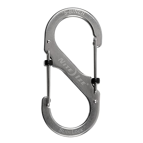 S-Biner Slide Lock Carabiner #4 - Stainless Steel
