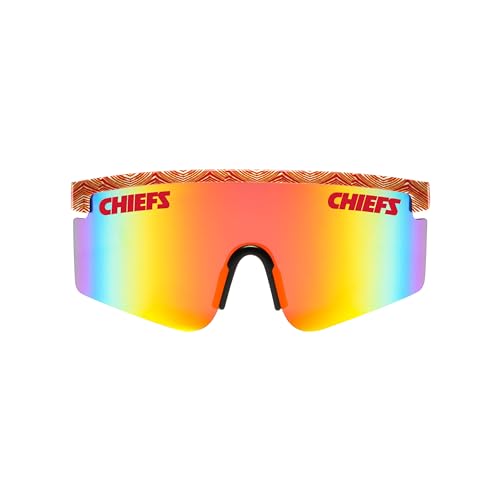 Kansas City Chiefs 90s Retro Swag Sunglasses - FOCO X Zubaz
