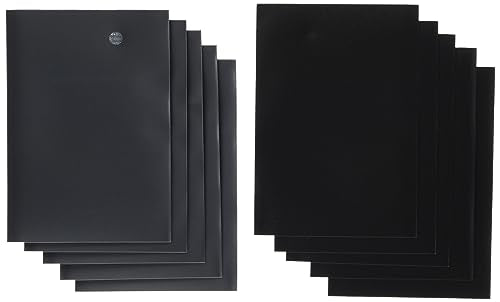 Pro-Matte Black Deck Protectors for Small Cards - 60 Count