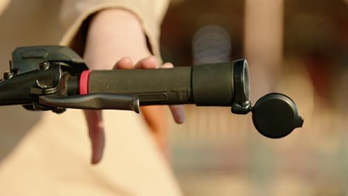 THE BEAM Corky Urban Folding Rear-View Bicycle Mirror – Black, 360° Rotation