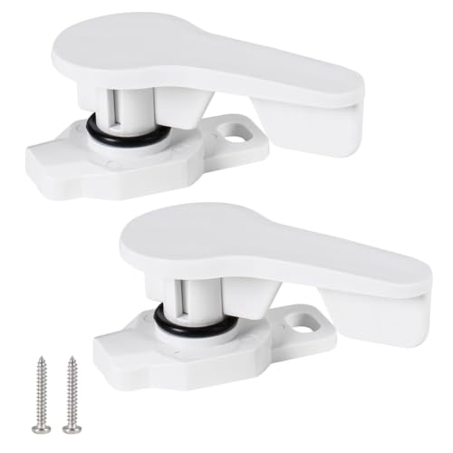 Boat Deck Hatch Replacement Latches - 2 Pcs White
