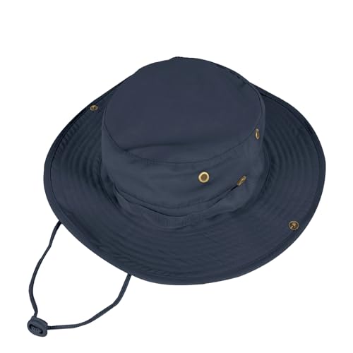 Bucket Hat with UPF 50+ UV Protection - Foldable Navy - 1 Pack