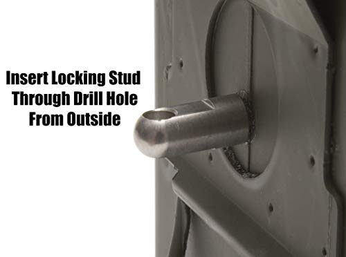 Lock Kit for Steel Ammo Cans - 1 Count, Fits 50 Cal & More