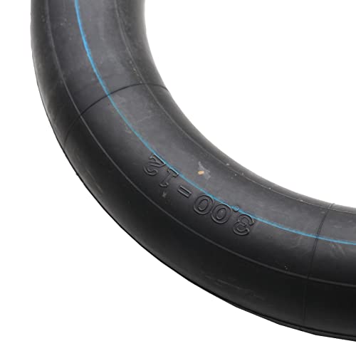 3.00-12 Inner Tube for Dirt Pit Bike 80/100-12 - Black Reinforced Tire Tube