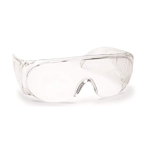 Full Coverage Sports Glasses - Clear, Impact-Resistant Safety Eyewear