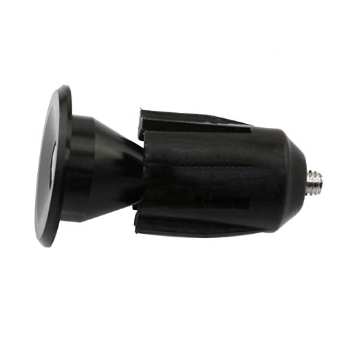 Aluminum Alloy Bike Handlebar End Plugs - 2 Pcs with Tool