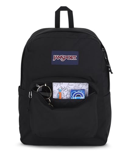 Lightweight Durable Backpack with Organizer - Black