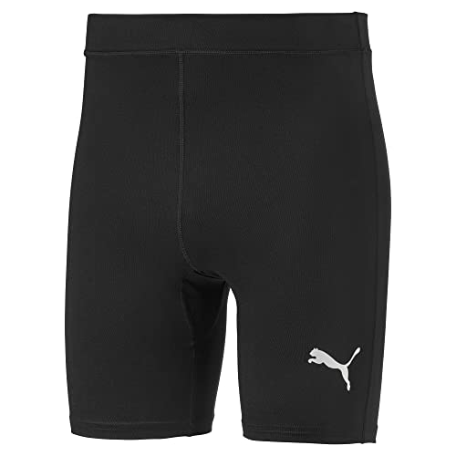 Puma Men's Liga Baselayer Short Tights Large Black - Moisture-Wicking Compression