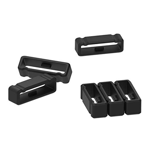 Silicone Fastener Rings for Garmin Fenix Series - 6 Pack
