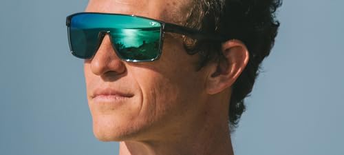 Oversized Shield Sunglasses for Cycling, Running & Golf - 100% UVA/UVB