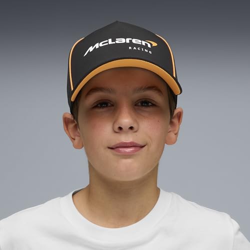 Kids' Logo Baseball Cap - PUMA McLaren F1 Black One Size Hat for Boys & Girls