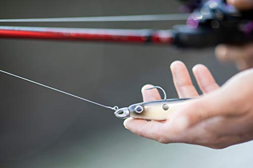 Hollow Belly Fishing Soft Bait - HD Rainbow Trout, 4in