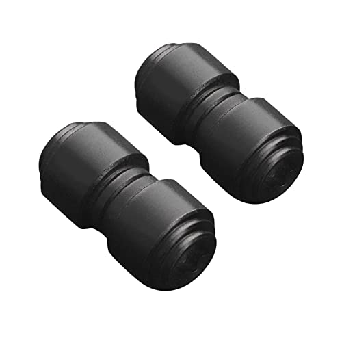 Titanium Thumb Studs for Benchmade Bugout 535 - Black, 2-Pack