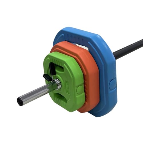 Adjustable Barbell Weight Set for Home Workout - 20 KG Multi-Color
