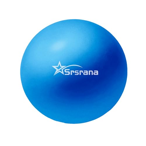 9 Inch Pilates Ball - Anti-Burst Mini Exercise Ball - Blue