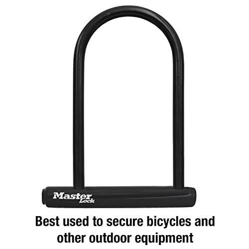 7-1/4 Inch U-Lock Keyed Bike Lock - Anti-Theft Security Device