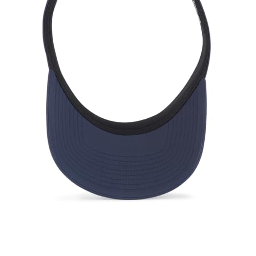 Men's Navy/White Tour Performance Visor - One Size Golf & Sports Hat