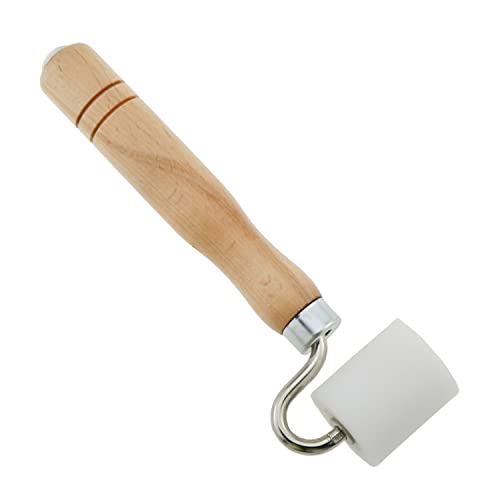 E-outstanding Soft Seam Roller Tool Wallpaper Seam Roller 7.7x1.4 Inch Roller for Wallpaper Flat Pressure Roller Smoothing Tool