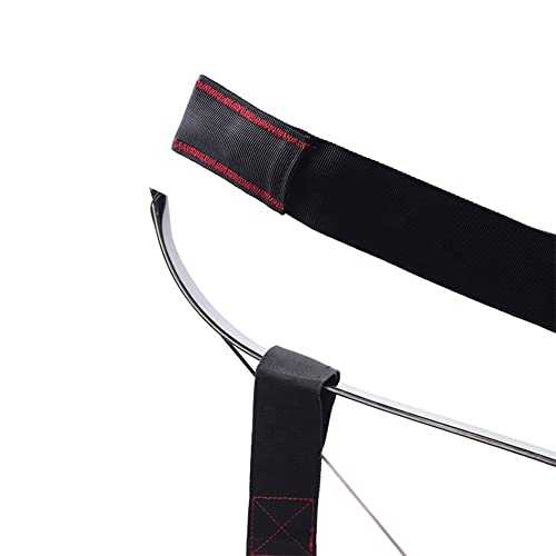 Archery Bow Stringer Tool for Recurve & Longbow - Black