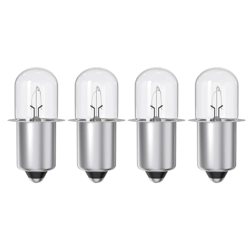 XPR18 18V Xenon Flashlight Bulb 4 Pack - DW9083 DW908 DC509 Compatible