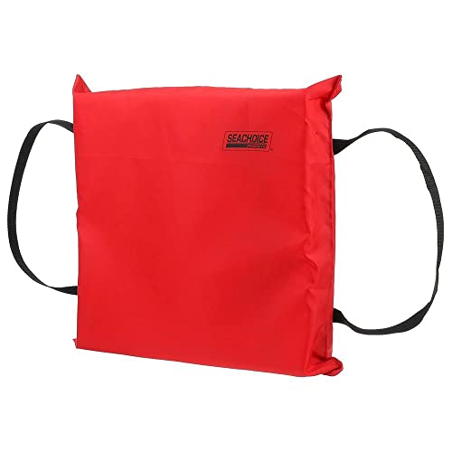 Emergency Marine Foam Flotation Cushion - 15" x 15" Red