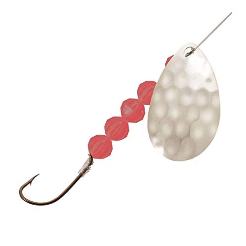 Walleye Spinner Rig - 40" Snell, #4 Indiana Blade, Firetiger