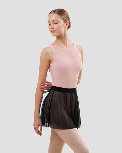 Stelle Women Ballet Skirt Black Small Chiffon Wrap Mesh Dance Skirt