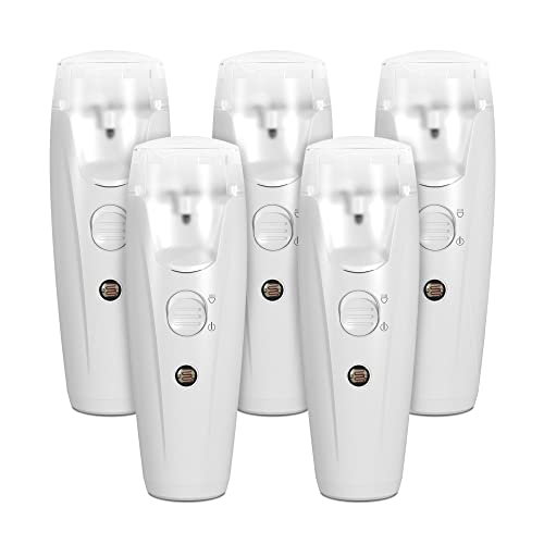 ORITE 5-Pack 3-in-1 Rechargeable Emergency Flashlights with Night Light & Power Failure LED for Home, Survival & Hurricane Supplies