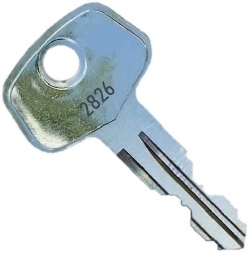 Thule XCargo Key for Roof Rack Carrier - Key Code 2826