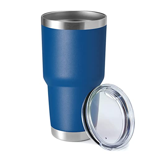 HASLE OUTFITTERS 30oz Double Wall Vacuum Insulated Stainless Steel Travel Mug - Dark Blue
