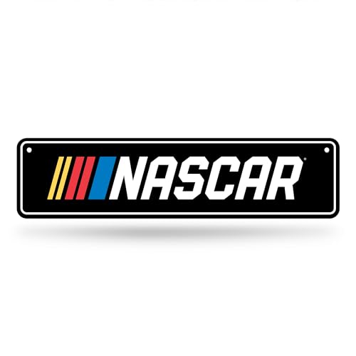 NASCAR Racing Metal Street Sign - 4" x 15" Home Décor
