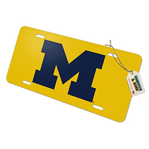 University of Michigan Metal Vanity Tag License Plate