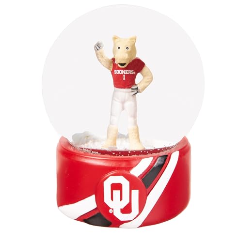 Oklahoma Snow Globe - Officially Licensed College Sports Decoration