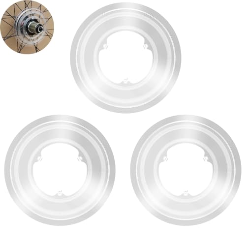3 Pack Bike Spoke Protector Guards - 135mm ABS for Bicycles